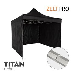 Pop-up telk 3x3 must Zeltpro TITAAN hind ja info | Telgid | kaup24.ee