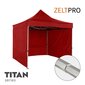 Pop-up telk 3x3 punane Zeltpro TITAAN hind ja info | Telgid | kaup24.ee