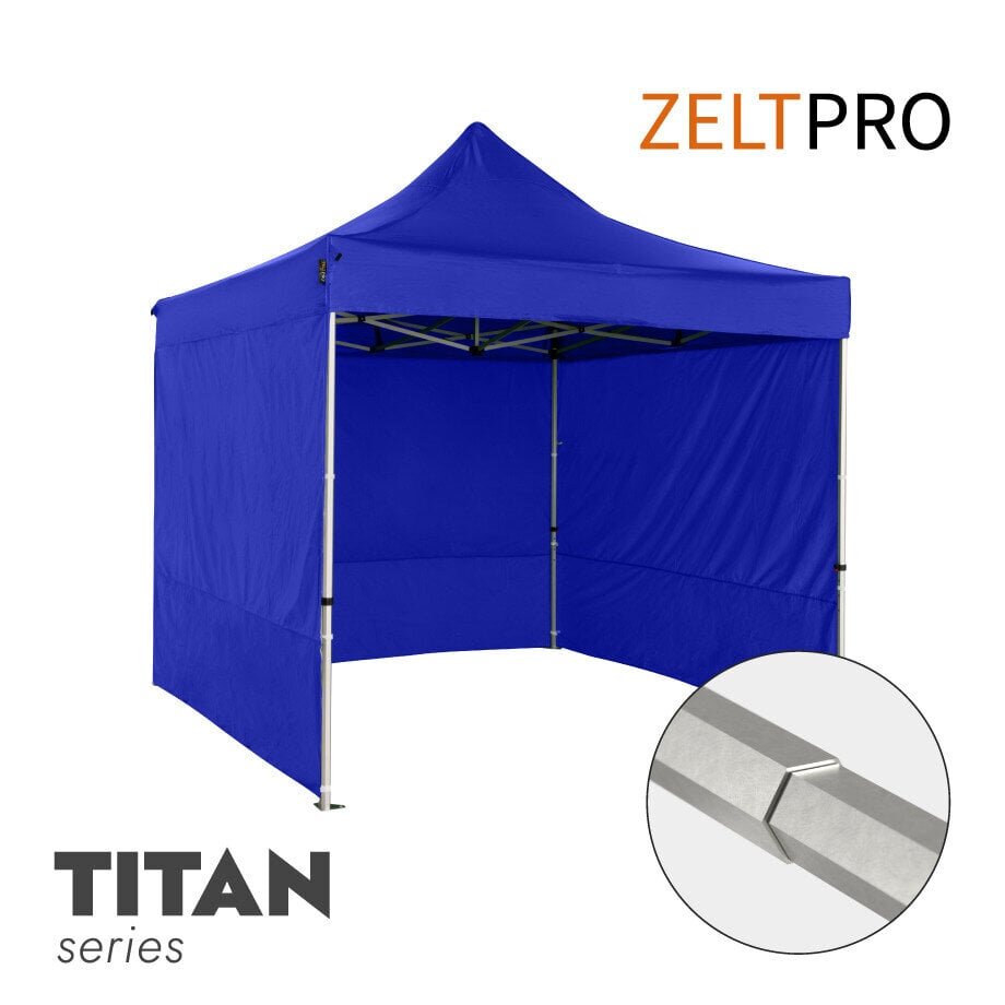 Pop-up telk 3x3 sinine Zeltpro TITAAN цена и информация | Telgid | kaup24.ee