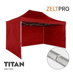 Pop-up telk 3x4,5 punane Zeltpro TITAAN hind ja info | Telgid | kaup24.ee