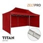 Pop-up telk 3x6 punane Zeltpro TITAAN hind ja info | Telgid | kaup24.ee