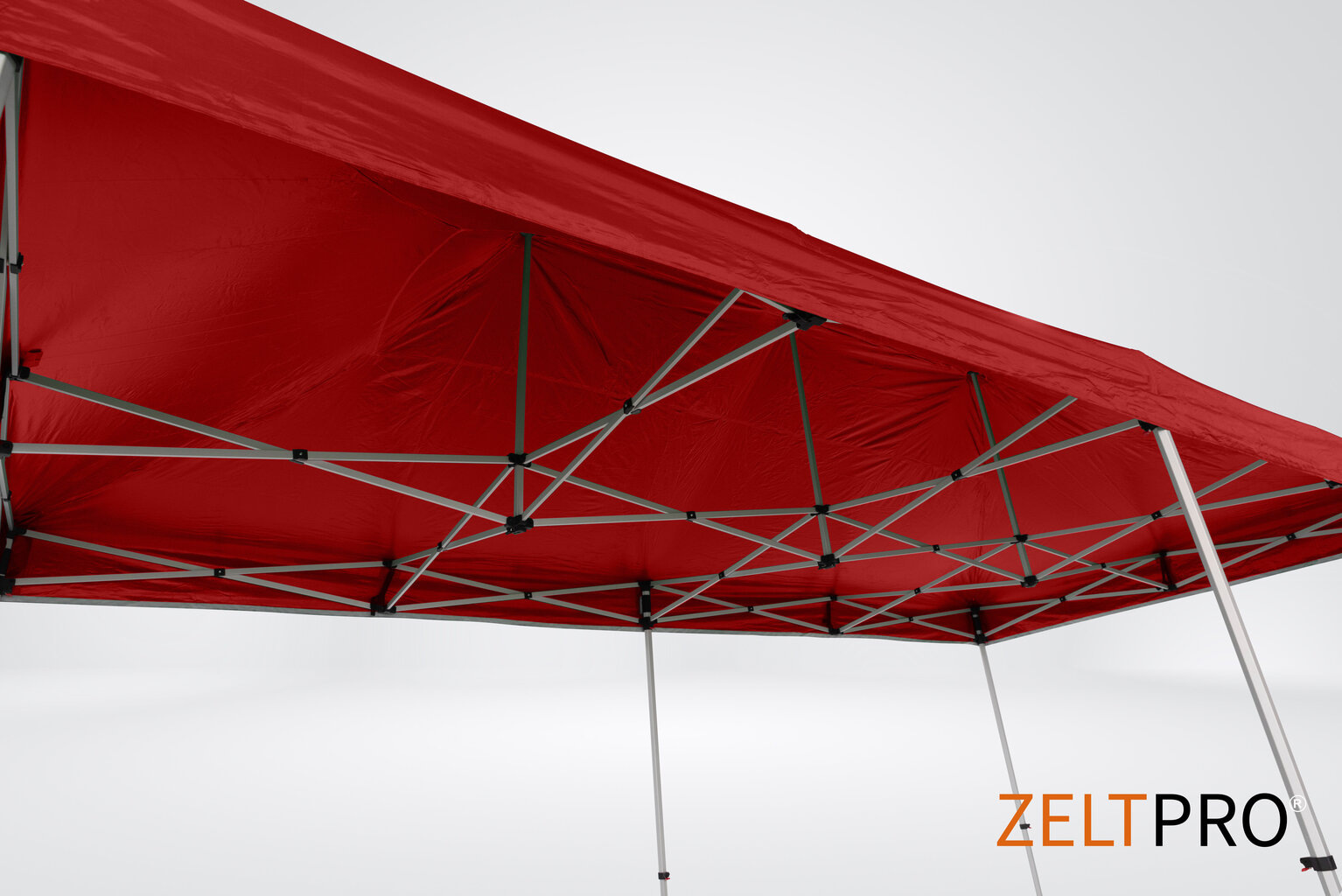 Pop-up telk 3x6 punane Zeltpro TITAAN hind ja info | Telgid | kaup24.ee