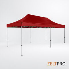 Pop-up telk 3x6 punane Zeltpro TITAAN hind ja info | Telgid | kaup24.ee