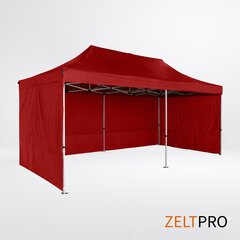 Pop-up telk 3x6 punane Zeltpro TITAAN hind ja info | Telgid | kaup24.ee