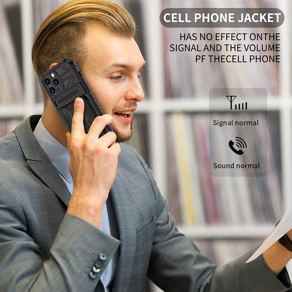 Telefoniümbris Tel Protect Combo - iPhone 12 Pro , must hind ja info | Telefoni kaaned, ümbrised | kaup24.ee