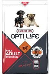 Kuivtoit koertele Versele-Laga Opti-life Pies Digestion Mini Lambalihaga, 7,5kg цена и информация | Kuivtoit koertele | kaup24.ee