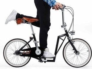 Складной велосипед - самокат The-sliders Lite 2 in 1, черного цвета цена и информация | Велосипеды | kaup24.ee