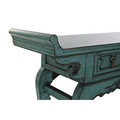 Приставной столик DKD Home Decor, металл/вяз, (135 x 37 x 89 см) цена и информация | Столы-консоли | kaup24.ee