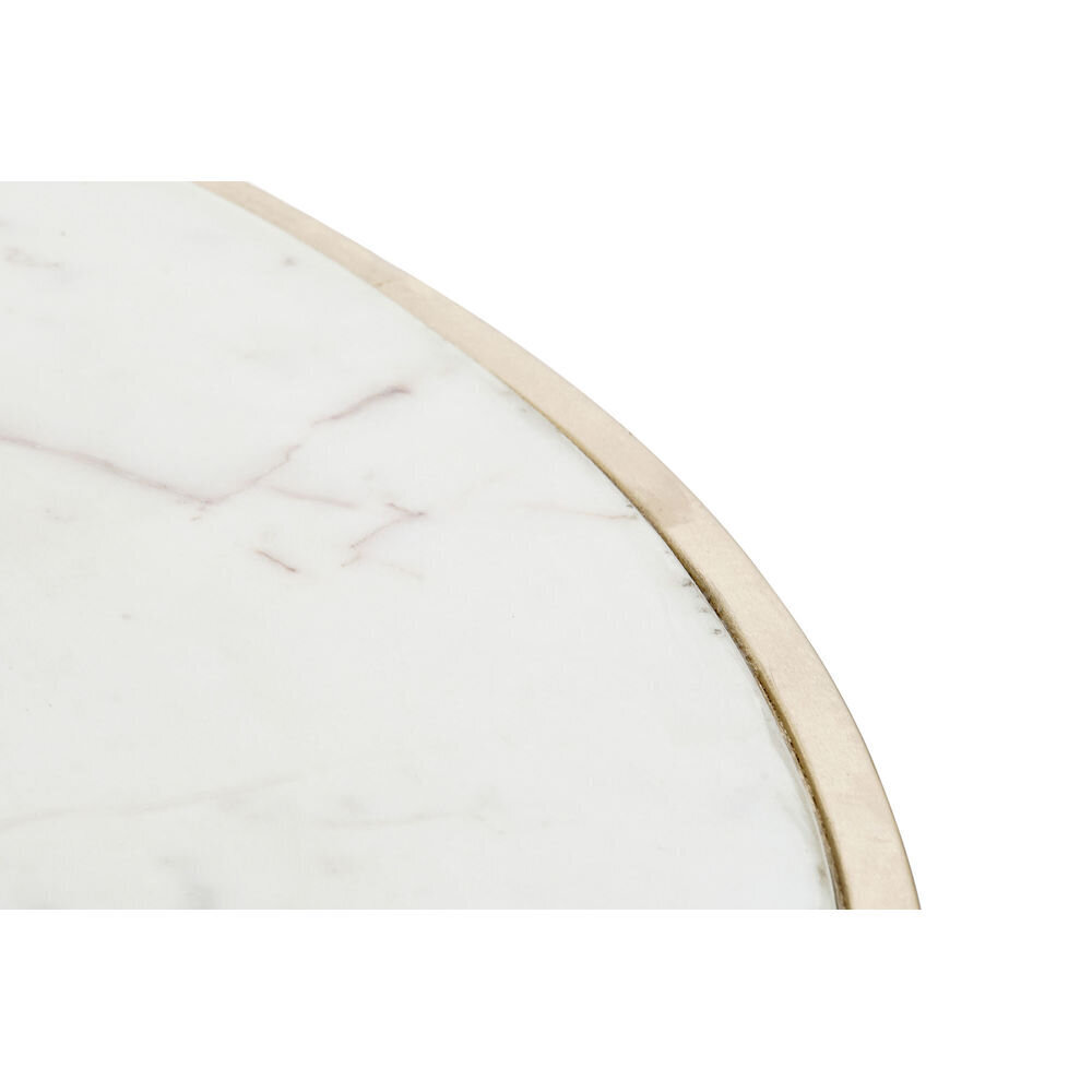 Kõrvallaud DKD Home Decor, marmor, (87 x 87 x 51,5 cm) цена и информация | Diivanilauad | kaup24.ee