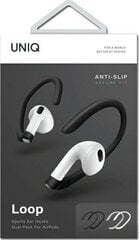 Kõrvakonks Uniq Loop Sports Ear Hooks Airpods-le, valge цена и информация | Амбушюры | kaup24.ee