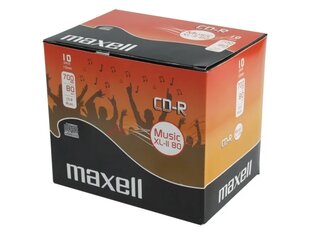 CD-R Maxell 10 tk hind ja info | Vinüülplaadid, CD, DVD | kaup24.ee