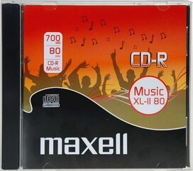 CD-R Maxell 1шт. цена и информация | Виниловые пластинки, CD, DVD | kaup24.ee