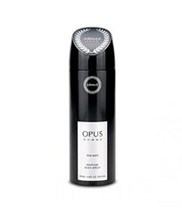 Kehasprei meestele Armaf Opus 200 ml цена и информация | Парфюмированная косметика для мужчин | kaup24.ee