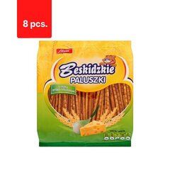 Soolapulgad Beskidzkie, juustu ja sibulaga, 220 g x 8 tk pakett hind ja info | Suupisted, krõpsud | kaup24.ee