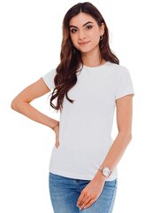 Naiste t-särk SLR001 Edoti valge hind ja info | Naiste T-särgid, topid | kaup24.ee