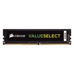 Corsair ValueSelect DDR4, 4GB, 2400MHz, CL16 (CMV4GX4M1A2400C16) цена и информация | Оперативная память (RAM) | kaup24.ee