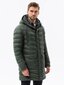 Meeste talveparka jope Ombre C555 tume oliiv hind ja info | Meeste joped | kaup24.ee