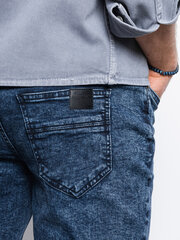 püksid Jogers P1056 - sinine 20960-7 hind ja info | Meeste teksad | kaup24.ee