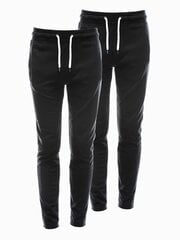 Спортивные штаны, черные, 2 пары, Z38 V5 108362-7 цена и информация | Мужские брюки | kaup24.ee