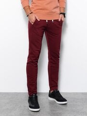 Спортивные штаны P946, бордовые, 120121-7 цена и информация | Мужская спортивная одежда | kaup24.ee