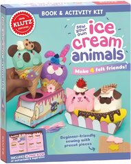 Sew Your Own Ice Cream Animals (Klutz) цена и информация | Книги для подростков и молодежи | kaup24.ee