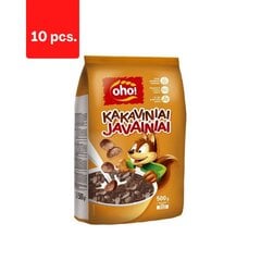 Kuiv hommikusöök OHO, kakaohelbed, 150 g x 10 tk. pakett hind ja info | Hommikuhelbed | kaup24.ee