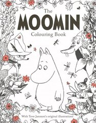 The Moomin Colouring Book Main Market Ed. hind ja info | Väikelaste raamatud | kaup24.ee