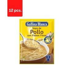 Куриный суп с вермишелью GALLINA BLANCA, 71 г x 12 шт. цена и информация | Супы, бульоны | kaup24.ee