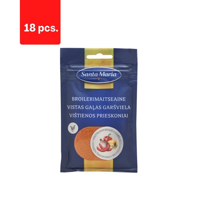 Kana maitseained SANTA MARIA, 30 g x 18 tk. цена и информация | Vürtsid, vürtsikomplektid | kaup24.ee