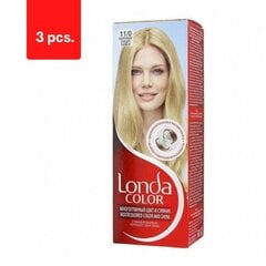 Краска для волос LONDA Platinum, 11/0 х 3 шт.  цена и информация | Краска для волос | kaup24.ee