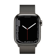 Apple Watch Series 7 41mm Stainless steel GPS+Cellular (Uuendatud, seisukord nagu uus) hind ja info | Nutikellad (smartwatch) | kaup24.ee