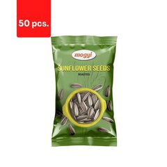 Röstitud päevalilleseemned MOGYI roheline pakk, 60 g x 50 tk. hind ja info | Pähklid, seemned, kuivatatud puuviljad | kaup24.ee