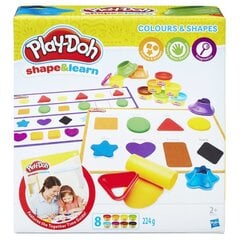 Plastiliinide komplekt Play-Doh Värvid ja Kujundid hind ja info | Arendavad mänguasjad | kaup24.ee