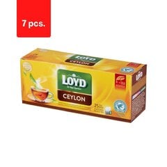 Maitsestatud must tee LOYD Ceylon, 25 x 2g x 7 pakki. hind ja info | Tee | kaup24.ee