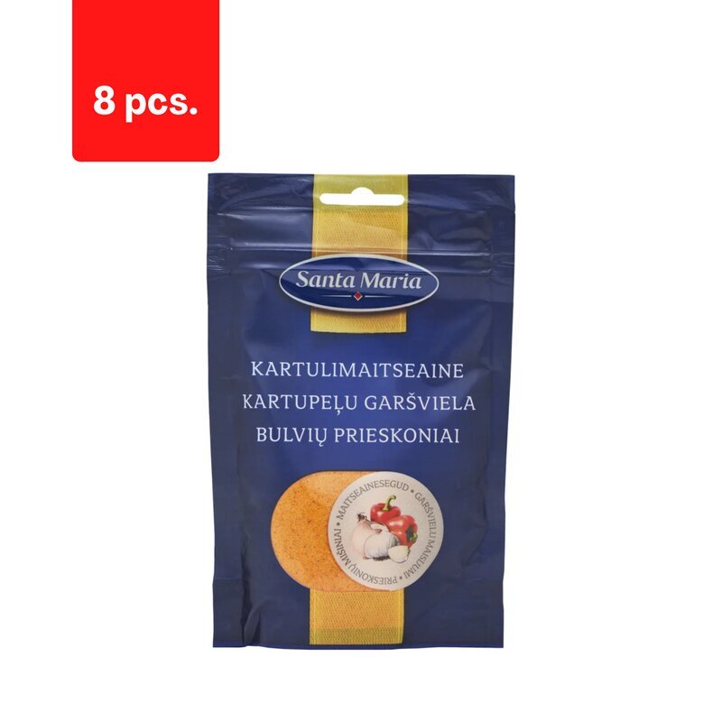 Kartulimaitseaine SANTA MARIA, 100 g x 8 tk. hind ja info | Vürtsid, vürtsikomplektid | kaup24.ee