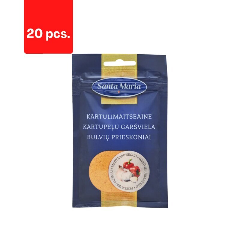 Kartulimaitseaine SANTA MARIA, 30 g x 20 tk. цена и информация | Vürtsid, vürtsikomplektid | kaup24.ee