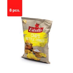 Картофельные чипсы с солью ESTRELLA KETTLE, 120 г x 8 шт. цена и информация | Закуски, чипсы | kaup24.ee