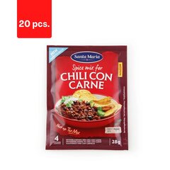 Maitseainesegu SANTA MARIA Chili Con Carne, 28 g x 20 tk. hind ja info | Vürtsid, vürtsikomplektid | kaup24.ee
