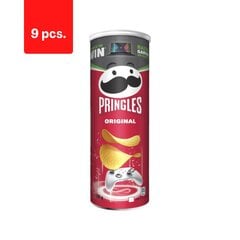 Suupiste PRINGLES Originaal, 165 g x 9 tk. цена и информация | Закуски, чипсы | kaup24.ee