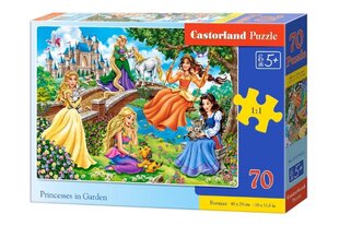 Pusle Princesses in Garden, 70 o. цена и информация | Пазлы | kaup24.ee