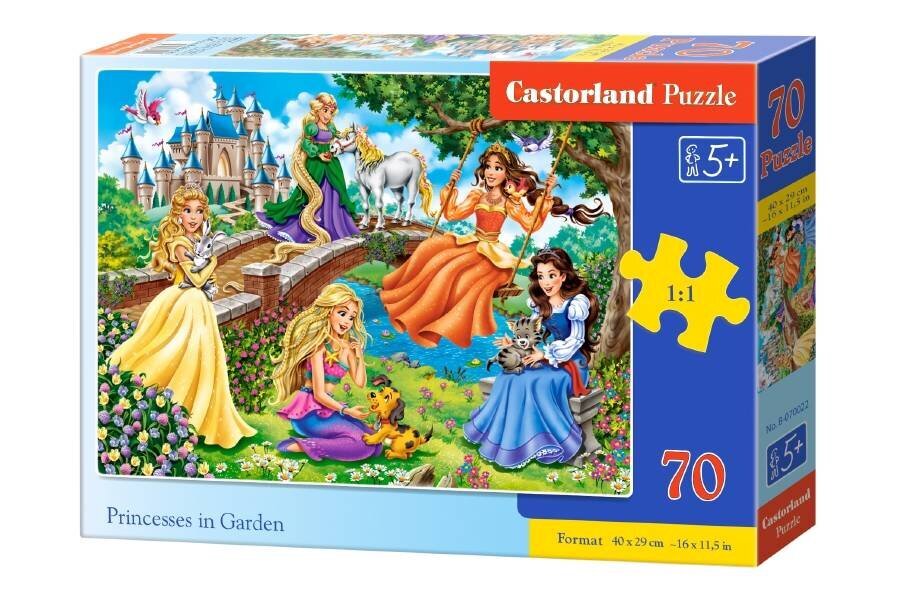 Pusle Princesses in Garden, 70 o. цена и информация | Pusled | kaup24.ee