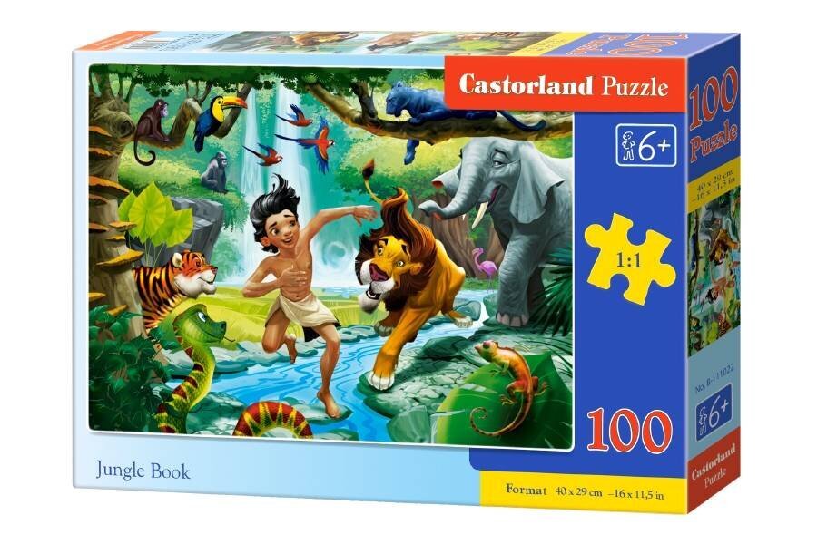 Pusle Jungle Book, 100 o. цена и информация | Pusled | kaup24.ee