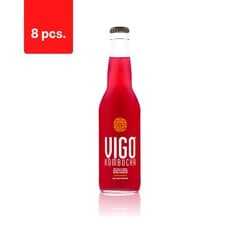 Värskendav teejook VIGO Kombucha, Schisandra, gaseeritud, mahe, 0,330l, D, LT-EKO-001 x 8 tk. hind ja info | Karastusjoogid | kaup24.ee