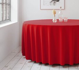 Ümmargune laudlina Restly punane D300 hind ja info | Laudlinad, lauamatid, servjetid | kaup24.ee