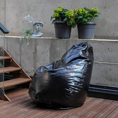 Must kott-tool Restly MERCURY nahast hind ja info | Kott-toolid, tumbad, järid | kaup24.ee