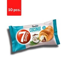 Croissant 7 DAYS, kakao-kookosemaitselise täidisega 60 g x 10 tk. pakett hind ja info | 7 Days Toidukaubad | kaup24.ee