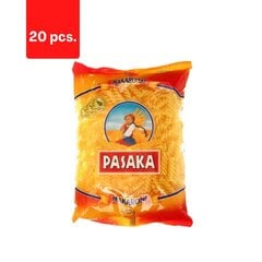 Pasta PASAKA, spiraalid, 400 g x 20 tk. hind ja info | Makaronid | kaup24.ee