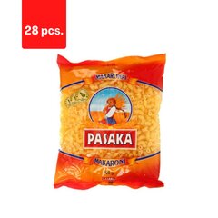 Pasta PASAKA, sarved, 400 g x 28 tk. hind ja info | Makaronid | kaup24.ee