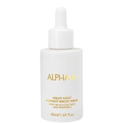 Антивозрастная сыворотка для лица для зрелой кожи Alpha H Liquid Gold Midnight Reboot Serum, 50 мл цена и информация | Сыворотки для лица, масла | kaup24.ee