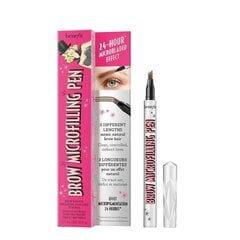 Mikropigmentatsiooni efektiga kulmupliiats Benefit, 03 Light Brown, 0,77 g цена и информация | Тушь, средства для роста ресниц, тени для век, карандаши для глаз | kaup24.ee